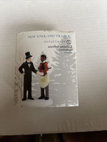 Dept 56 NEV Another Satisfied Customer 2014 Accessory 4036533 New England NIB - Picture 1 of 4
