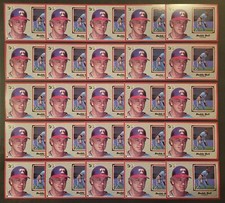 Lot of 25 BUDDY BELL 1983 Donruss Action All-Stars 3.5x5 Baseball Cards BB4018
