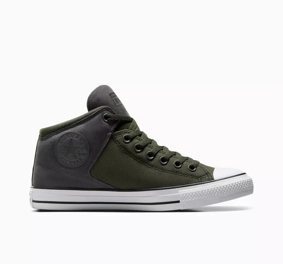 CONVERSE Men's Chuck Taylor All Star High Street Suede & Canvas Mid-Top Size 8