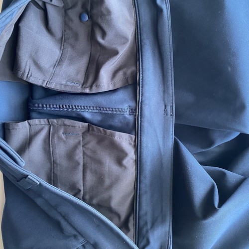 Lululemon Commission Pant Slim Men 31x30 Mach Blue Warpstreme Stretch Office - Picture 9 of 14