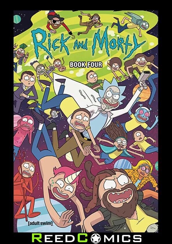 RICK AND MORTY BOOK 4 DELUXE HARDCOVER Collects #26-30, Pocket Like You Stole It