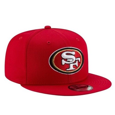 New Era 9Fifty Red Basic Adjustable Snapback San Francisco 49ers Grey UV - NWT