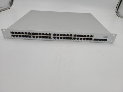 Lot of 3 Cisco Meraki MS220-48FP 48-Port  Gigabit Cloud Switch **UNMANAGED