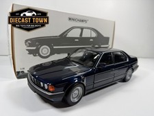 1/18 Minichamps 1986 BMW 730i E32 Sedan Dark Blue Met.