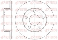 2X Bremsscheibe Remsa 6513.00 FüR 8D2 Passat 3B3 B5 3B5 3B2 Audi VW A4 3B6 245Mm