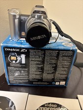 Konica Minolta DiMAGE Z1 Digital Camera 3.2MP 10x In Box Plus Accessories Tested