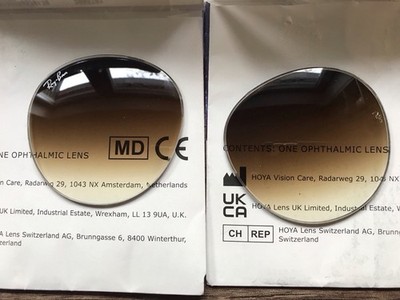 Original Ray- Ban Gläser Farbverlauf Sonnenbrille Neu