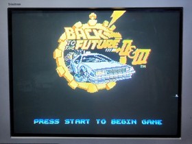 BACK TO THE FUTURE 1 2 3 BTTF Trilogy 2 NES Nintendo Games TESTED Authentic 