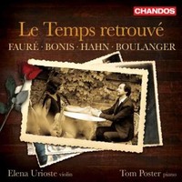 Audio Cd - Elena Urioste / Tom Poster - Le Temps Retrouve - Chandos -D- Neu