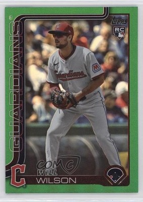 2025 Topps Update Green Rainbow Foil /99 Will Wilson #US255 Rookie RC 0qm1