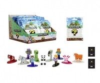 Jadatoys 9336005314R00 - Minecraft Blind Pack Nanofigs, 13-Sort. (Display)