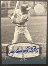 MANNY TRILLO AUTOGRAPH - 2004 UPPER DECK TIMELESS TEAMS - OAKLAND A's