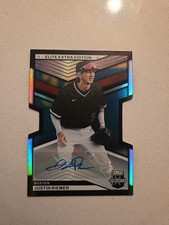 JUSTIN RIEMER 2023 ELITE EXTRA EDITION DIE-CUT AUTO CARD #d/399! RED SOX A’S