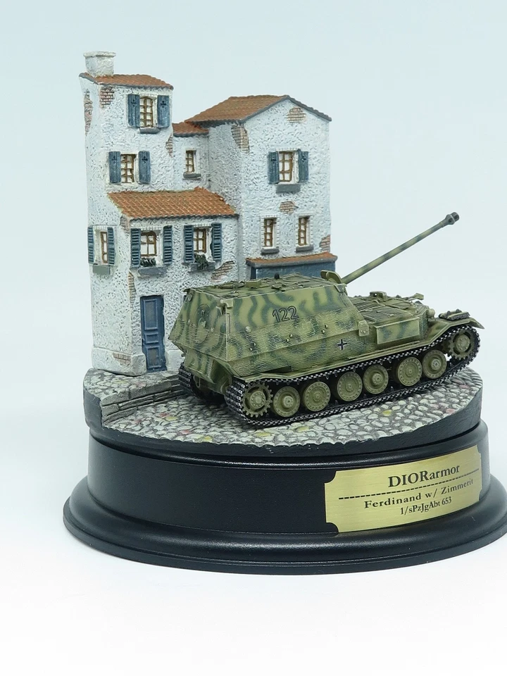 DRAGON ARMOR 60209 - Ferdinand w/zimmerit sPzJgAbt 653  1:72 - Immagine 3 di 4