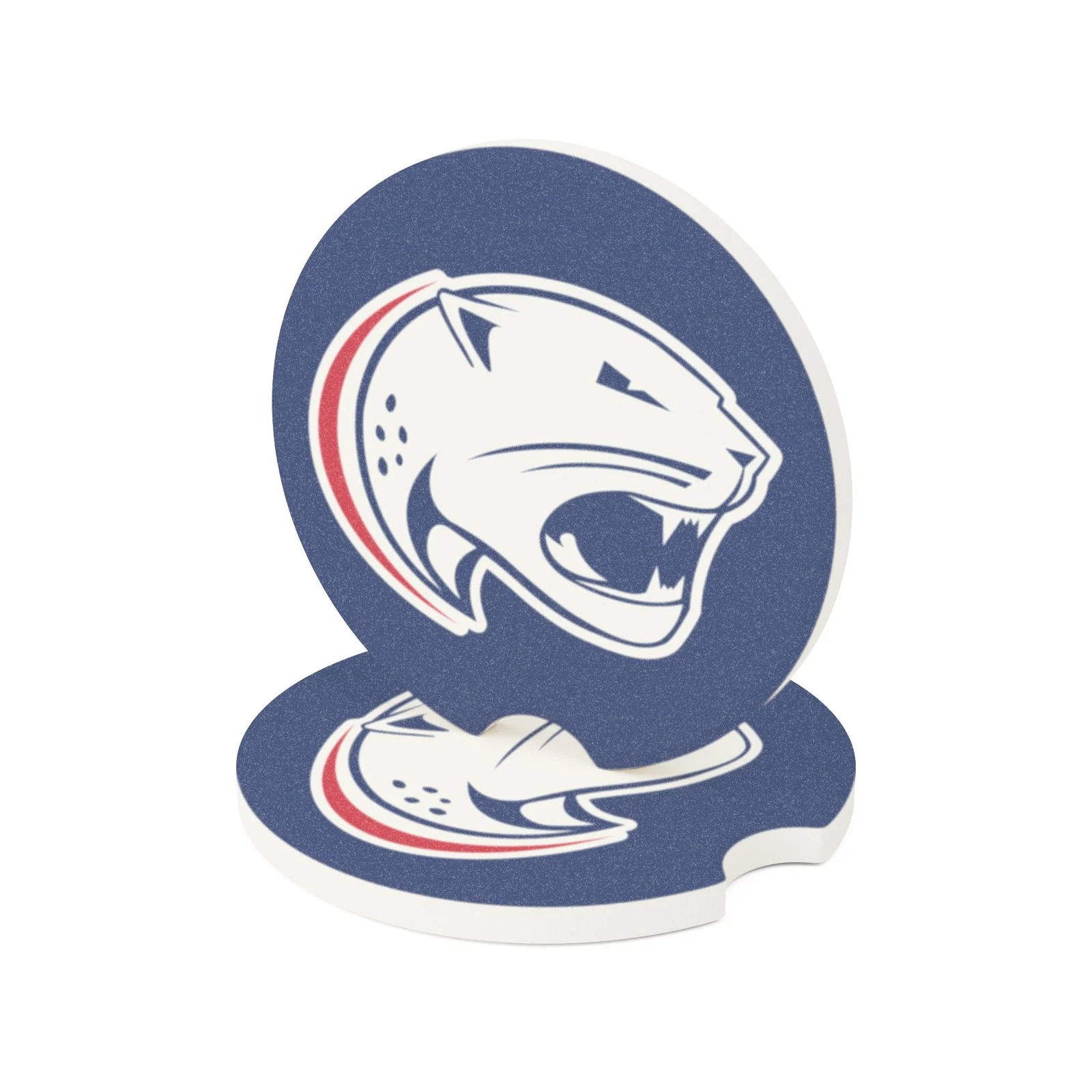 South Albm Jaguars Soapstone Car Coaster – NCAA Cup Holder Insert