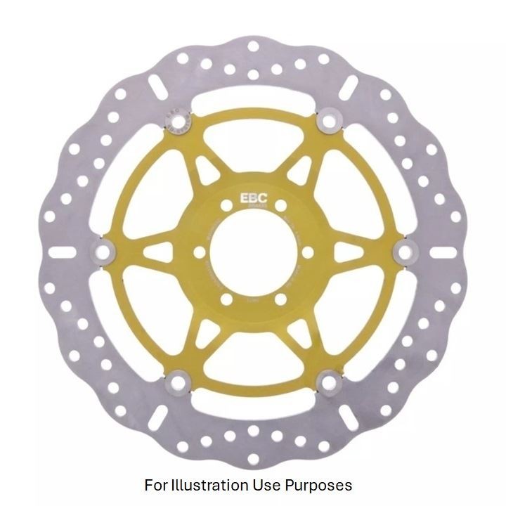 EBC S/Steel Float Cont X FR Brake Disc 15 FLHS for Aprilia Dorsoduro 1200 11-12