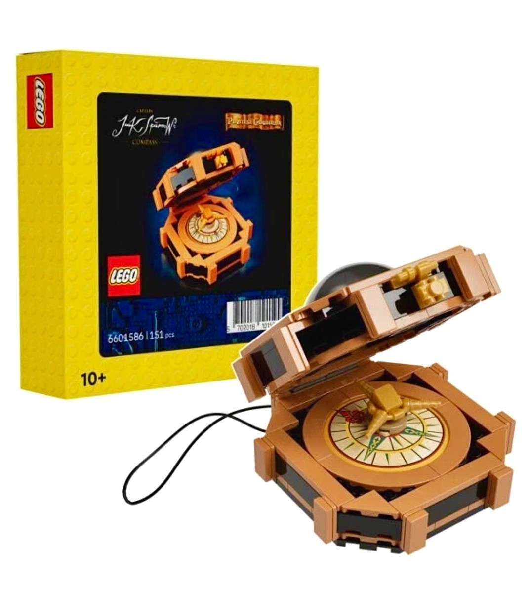 LEGO Jack Sparrow's Compass 6601585 GWP Pirate Ship 10365 Black