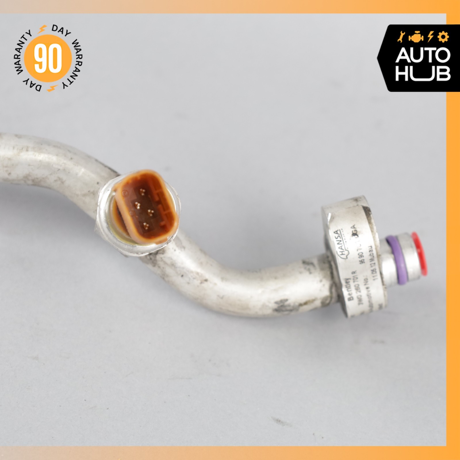 Bentley Continental GT GTC 4.0L A/C Air Conditioning Hose Pipe Line OEM 73k