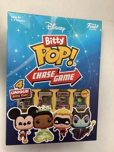 Disney Bitty Pop! Chase Game with Limited Edition Chase Maleficent Funko - Picture 1 of 8