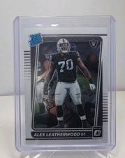 2021 Donruss Optic Rated Rookie Alex Leatherwood #266 (RC) Las Vegas Raiders NFL