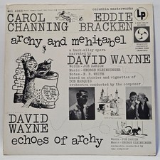Carol Channing - Archy And Mehitabel (A Back-Alley Opera) - 1974 Stage & Screen