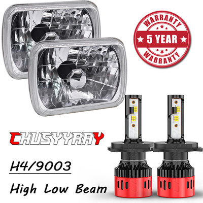 5x7'' 7x6Inch Headlights Sealed Beams For Toyota Pickup 1982-1995 Truck 4Runner