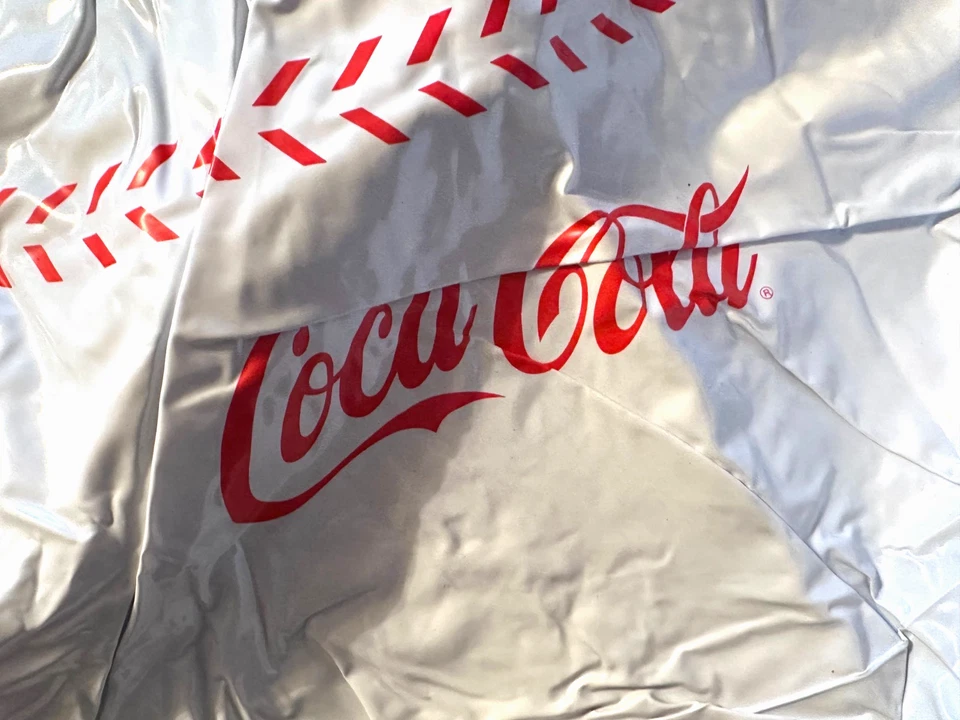 MLB Los Angeles Dodgers Inflatable Coca-Cola Chair 2014 Promo Rare  - Image 2 of 4