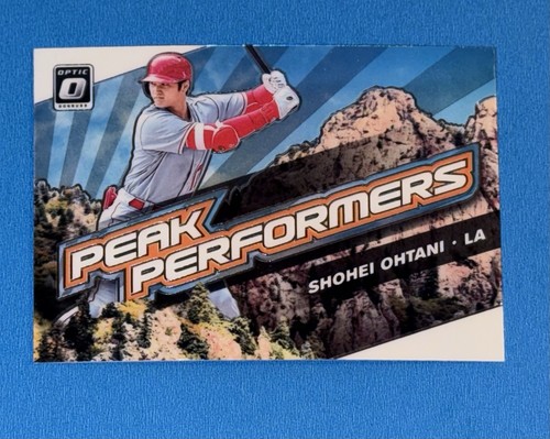 2019 Panini Donruss Optic Peak Performers Shohei Ohtani #PP-1 Los Angeles Angels
