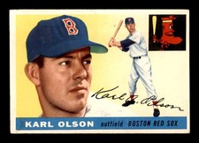 1955 Topps #72 Karl Olson   VG/VGEX X2703864