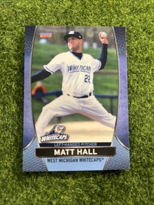 2016 West Michigan Whitecaps (Class A-Detroit Tigers) Matt Hall A96
