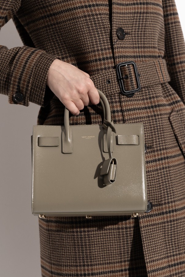 Saint Laurent - Women - Handbag `Sac De Jour Nano` - Grey thumbnail 2