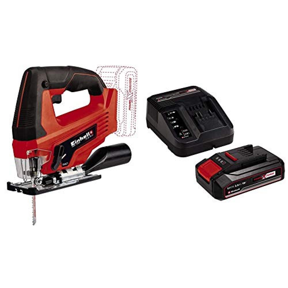 Einhell Sega a Batteria 18V 4321209 con Kit Starter 2.5 Ah NUOVO