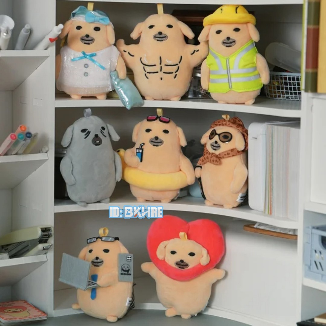 Nudaeng Weekly Life Series Confirmed Blind Box Style Plush Toys Pendant ...