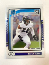 2024 Panini Donruss Optic - Rated Rookie Adisa Isaac #202 (RC) Ravens