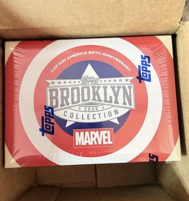 2026 TOPPS MARVEL BROOKLYN COLLECTION CAPTAIN AMERICA HOBBY BOX IN HAND FASTSHIP