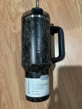 Stanley x Calia 40oz  Flowstate Quencher H2.0 Tumbler Black Serpent NEW Limited