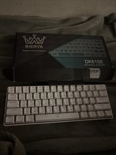 DIERYA 60 Mechanical Keyboard, DK61se Wired Gaming Keyboard with Blue Switch...