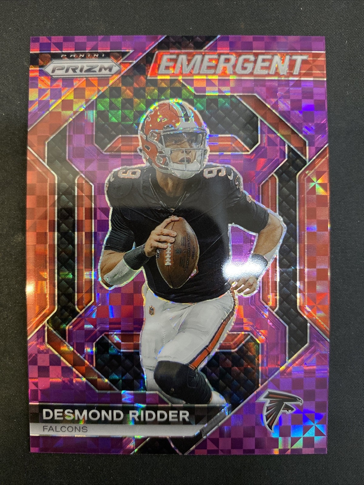 Desmond Ridder 2023 Prizm Emergent #H-4 Purple Power /49 Falcons FREE SHIPPING!