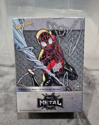 Upper Deck 2022 Skybox Marvel Metal Universe Spider-Man Blaster Box Sealed