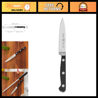Razor-Sharp 4-Inch Paring Knife, German Engineered, Classic Kitchen Tool, Precis