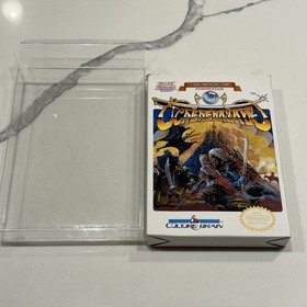 The Magic of Scheherazade (NES, 1989) VGC Complete CIB Manual Map/Poster TESTED