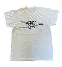 Vintage MUTLEY CHIX Shirt 80s Punk Rock Band Tee Very Rare Size XL