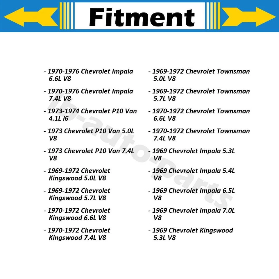 Juego de carreras de cojinetes de rueda exteriores interiores delanteros para camioneta Chevrolet G20 1969-1974 Foto 3 de 4