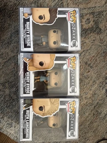 Funko Pop Ozark Television Set Marty #1196, Ruth #1197, Wendy #1198 Lot of 3