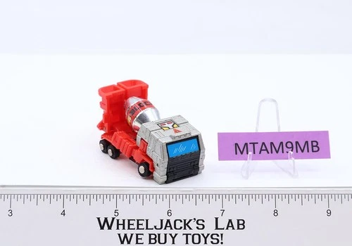 Blockhead Block Head Cement Mixer MR-36 COMPLETE Gobots Bandai Tonka Vintage