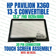 HP Pavilion X360 809833-001 13.3" FHD Touch Screen Assembly Digitizer No bezel