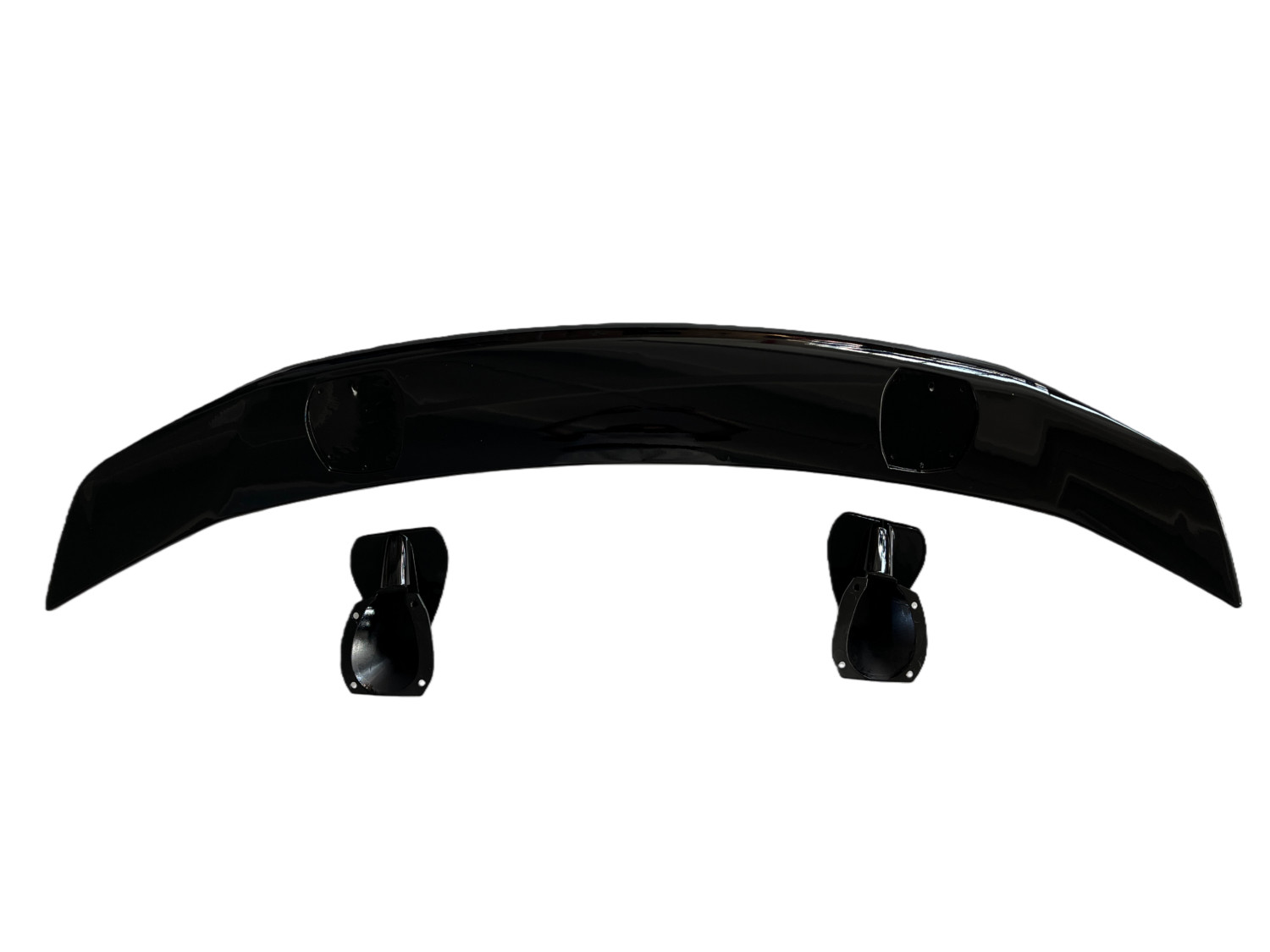 Gloss Black Rear Trunk Spoiler Lip Roof Tail Wing For Maserati Quattroporte