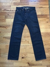 RRL Selvedge Denim Jeans 33 X 34 Straight Leg Made in USA