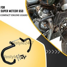 Royal Enfield "Compact Engine Guard Black" per Super Meteor 650