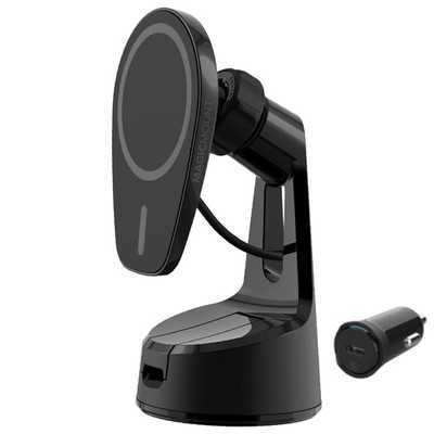 Scosche Magicmount Charge Armaturenbrett Magsafe QI Drahtlos Ladung Phonemount 